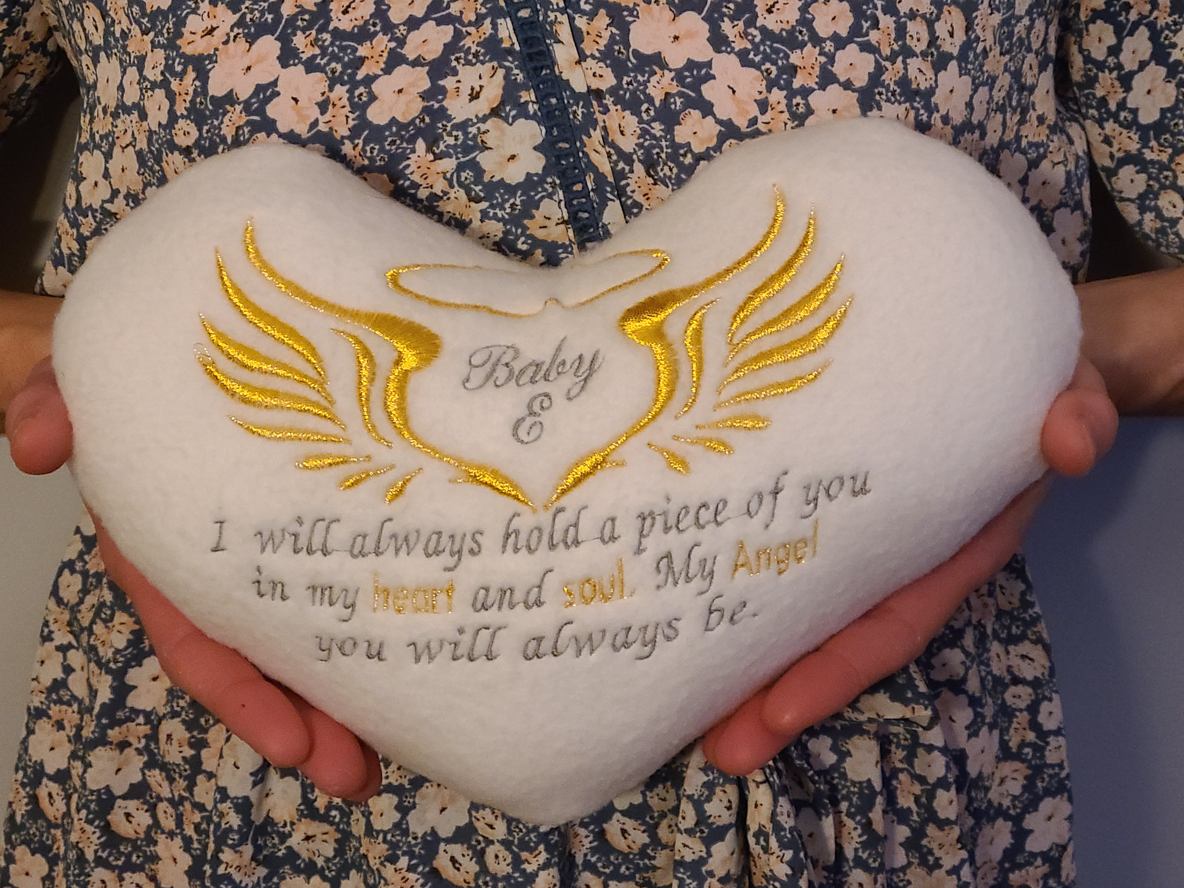 Angel Baby Pillow- In Memory of our babies